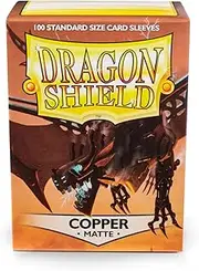 Arcane Tinmen Sleeves Dragon Shield Box 100 Copper Matte Accessories