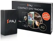 PAJ Compact Finder 4G GPS Tracker – Mini Magnetic Real-Time Tracking Device with Smart Alerts & Up to 20-Day Battery – for Vehicles, Kids, Luggage, Seniors – Subscription Required