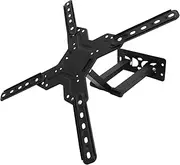WHAMVOX Full Motion Tv Wall Mount Bracket Compatible Sturdy Steel Black Monitor Bracket for 32-65 Inches Tvs
