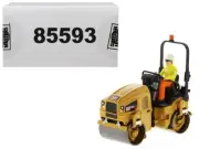 CAT 2023 CB-2.7 Utility Compactor with Operator 1/50 Diecast Model by Diecast...