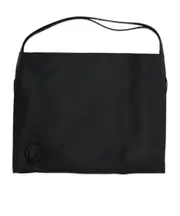 Christian Louboutin Logo Plaque Drawstring Shoulder Bag One size Black