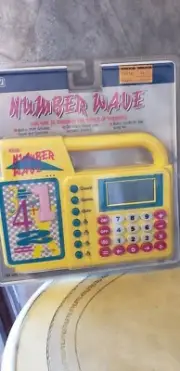 Vintage Vtech Number Wave 1991 Educational Electronic Game Toy Kids LOOK!