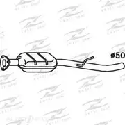 Redback Mufflers Bolt-On to suit Merc C180 3/93> CM - M5505
