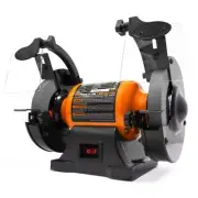 WEN Bench Grinder 6" 2.1-Amp Motor Single Speed 3450 RPM Maximum Speed In Black
