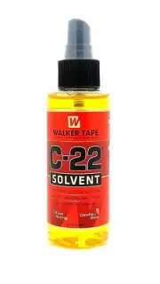 C-22 Adhesive Solvent by C22 Solvent 4 Oz Spray for Lace Wigs & Toupees