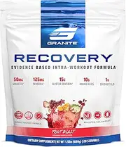 Granite Supplements Recovery Fruit Blast Intra-Workout Powder, 668 grams