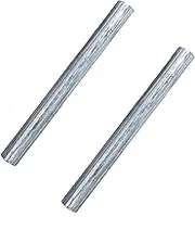 2pcs Zinc Cast Rods, High-Purity Metal Bars for Automotive/Marine/Lab Use, 4-30mm Dia x 100mm Length(30mm)
