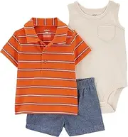 [Carter's] Baby Boys' 3 Piece Layette Set (Baby)