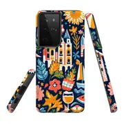 For Samsung Galaxy S21 Ultra Tough Protective Cover, Summer Fun