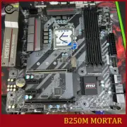 FOR MSI B250M MORTAR LGA1151 DDR4*4 HDMI DVI-D 64GB Micro-ATX Ｍotherboard Test