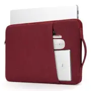 13 13.6 Inch Laptop Sleeve Case for MacBook Air/Pro, 13.5-14.4 Inch Wine Red