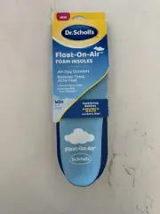 Dr. Scholl’s Float On Air Foam Insoles for Men 1 Pair Fits 8-14 Shoe