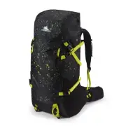 High Sierra Pathway 2.0 50L Black & Yellow Youth Trail Hiking Backpack NEW RARE
