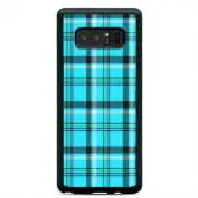 Light Blue Plaid Tartan Case Cover Samsung Galaxy S23 S22 Plus Ultra S21+ S20