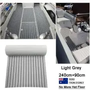 Nonskid Boat Flooring EVA Foam Boat Decking Sheet , Grey Marine Flooring Carpet