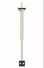 Clinton Electronics CE-CM-SX-6 White Monitor Ceiling Mounting Pole