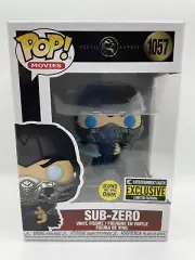 Mortal Kombat Funko POP GITD Sub-Zero Glow-in-the-Dark Pop Exclusive