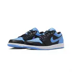 AIR JORDAN 1 LOW BLACK UNIVERSITY BLUE 大學藍黑 553558-041