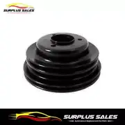 R9724BK CHEV 396 454 BIG BLOCK LWP BLACK TRIPLE LOWER PULLEY