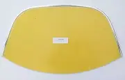 Windshield - Arctic Cat 1968-69 Panther / Cougar # 0116-033 Yellow/Chrome trim