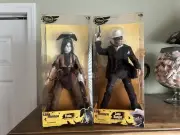 Lone Ranger 2013 12” Disney Store Action Figures The Lone Ranger & Tonto