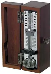 WITTNER wooden metronome super mini Takuteru wooden case Mahogany 880210 F/S NEW