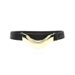 [Dehanche] Dehanche Brancusi Leather Belt S BLACK/GOLD