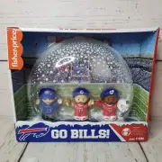Fisher Price 2022 Little People BUFFALO BILLS Allen Diggs McDermott GO BILLS NFL