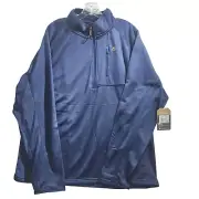 American Outdoorsman Pullover Jacket Quarter Zip Athletic XXL WAFFLE LINING