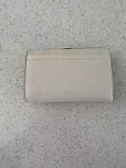 Oroton Dylan 10CC Zip Wallet Milk