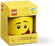 Lego Storage Head Mini Stackable Silly Face NEW