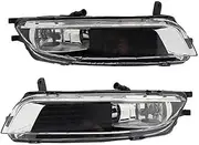 For VW For P&assat CC 2012 2013 2014 2015 2016 2017 3C8941699 3C8941700 Front Bumper Fog Light Car Light Fog Lamp Assembly Car Accessories(Left and Right)
