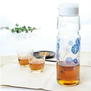 【領券滿額折100】 日本製 直立式玻璃罐 冷水壺 泡茶壺 冷水瓶 玻璃壺 飲料瓶 玻璃瓶