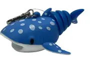BATH & BODY WORKS JAW-SOME BLUE SHARK CASE POCKETBAC HOLDER HAND SANITIZER CLIP