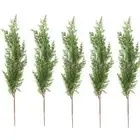 5/10pcs Christmas Artificial Green Plants Simulated Pine Branches Wedding