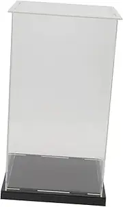NAMOARLY 1Pc Acrylic Display Case for Models Transparent Dust Storage Box Cube Container for Collectibles for Figurines Micro Landscapes