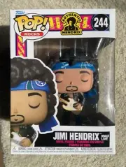 Jimi Hendrix Maui Live 244 Funko Pop Vinyl in Box + Protector