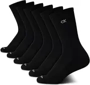 [Calvin Klein] Women's Socks - Cushion Athletic Crew Socks (6 Pack)