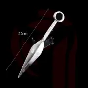 Naruto Shippuden Silver Kunai Ninja Throwing Knife Anime Cosplay Konoha