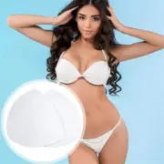3 Pack Sports Bra Pads Removable Bikini Inserts Push-Up Padding Breast Pad