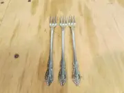 RAPHAEL Oneida Stainless Distinction Deluxe HH Cocktail Fork Lot