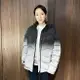 美國百分百【全新真品】Calvin Klein 羽絨外套 連帽 女款 CK 保暖 logo 夾克 漸層 灰色 CQ75