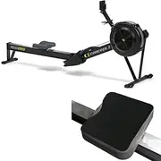 Concept2 RowErg Model D Indoor Rowing Machine with PM5 Monitor, Device Holder, Adjustable Air Resistance, Control Your Workout Intensity Bundled with StarlitGem Cleaning Cloth