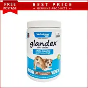 Glandex Peanut Butter Soft Chews For Glad Support for Dogs 120 Chews