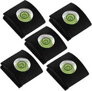 EXHUMKY Camera Stabilizer Kit 5 Hot Shoe Mount Protectors Spirit Level for Photography