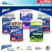 Mack's Ultra Soft Foam Earplugs 50 Pair Ear Plugs for Sleeping Snoring Shooting