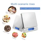 3000g/0.1g Portable Digital Kitchen Scale Precision Jewelry Scale Kitchen Tools