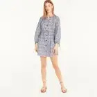 J.Crew Tie-sleeve button-front organic cotton dress in Liberty® Club Nouveau L