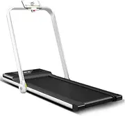Folding Treadmills Folding Treadmill for Home Use,Under Desk Folable Electric Walking Jogging Exercisehine for Small Spaces,2 in 1 Compact