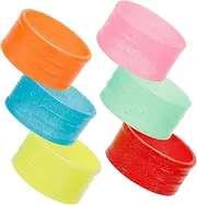 POPETPOP Tennis Racket Grip Rings Non Skid Grips for Enhanced Control for Tennis Badminton Racket Ball Fishing Rods and Bike Handlebars